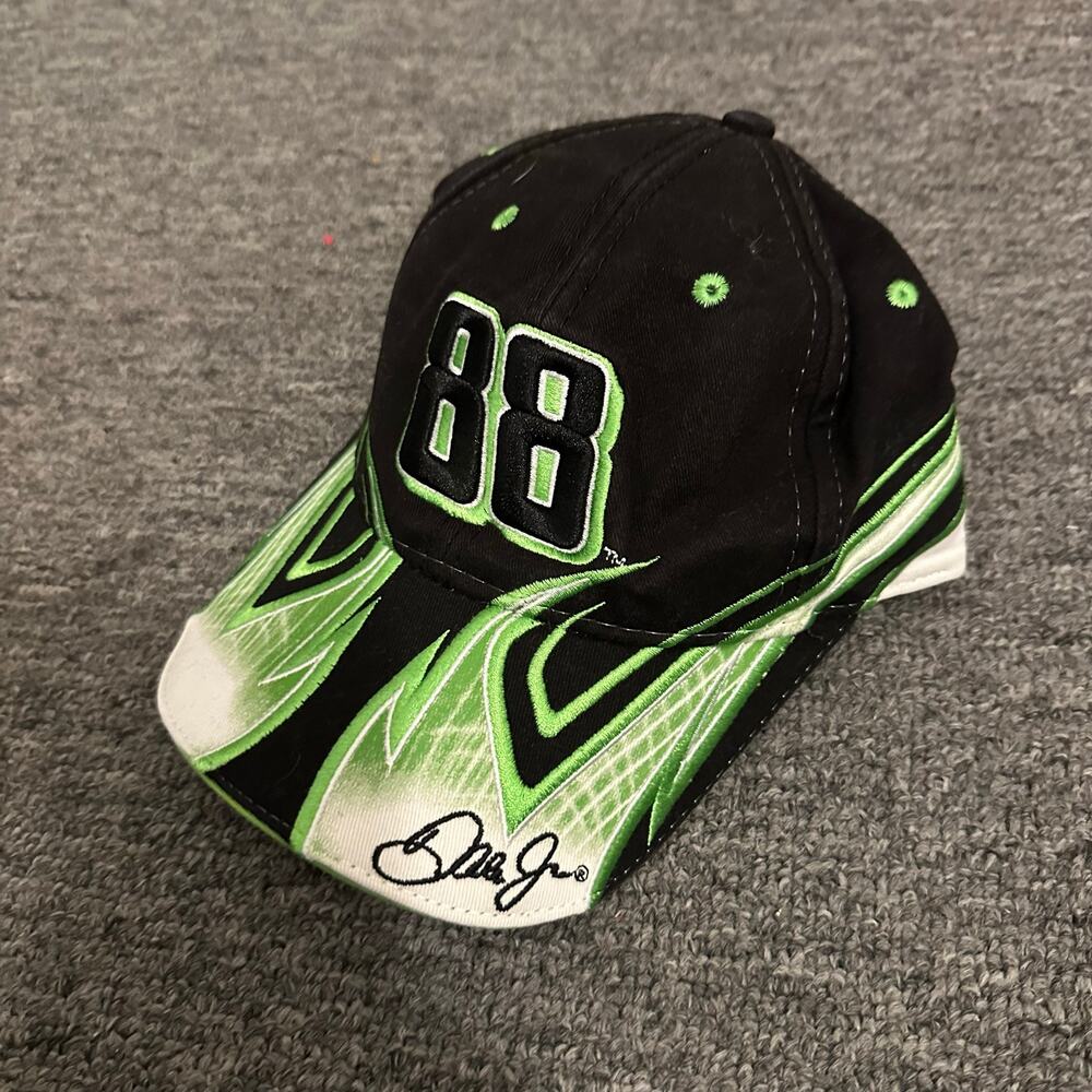 Nascar Dale Earnhardt Jr 88 Hat Cap Strap Back Amp Racing Mountain Dew Hendrick